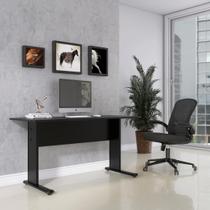 Escrivaninha Mesa Escritório Secretária Mx120 Maxxi 120cm Preto Escrivaninha Mesa Escritório Secretária Mx120 Maxxi 120cm Preto