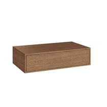 Escrivaninha Mesa Escritório Suspensa Complemento 100% 1 Gaveta 78,5cm MDF Macadâmia Escrivaninha Mesa Escritório Suspensa Complemento 100% 1 Gaveta 78,5cm MDF Macadâmia