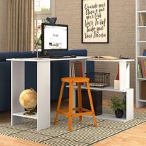 Escrivaninha Mesa Escritório Tampo Giratório