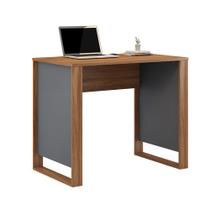 Escrivaninha Mesa p/ Computador Alaska Amendola/ Grafito Home Office Escritório - Bela Móveis