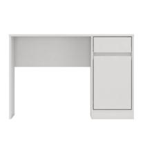 Escrivaninha Mesa p/ Computador Alaska c/ Gaveta Branco Home Office Escritório - Bela Móveis Escrivaninha Mesa p/ Computador Alaska c/ Gaveta Branco Home Office Escritório - Bela Móveis
