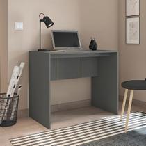 Escrivaninha Mesa Para Computador Escritório Home Office 90 Cm Cubic Cinza Quarto