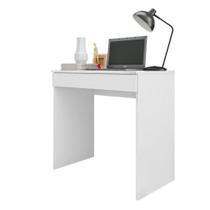 Escrivaninha Mesa Para Computador Multiuso Com Gaveta Alexia Branco- Mabe Magazine