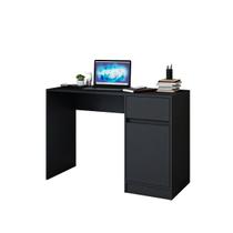 Escrivaninha Mesa para Computador Office Compacta Austin 1 Gaveta 1 Porta 110cm - LUGUINET