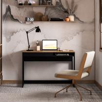 Escrivaninha Mesa para Escritório 110cm 1 Gaveta 1 Nicho Rocklin - Miroo Móveis
