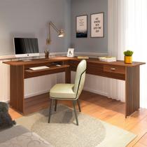 Escrivaninha Mesa Para Escritório em L Cannes - ARTELY