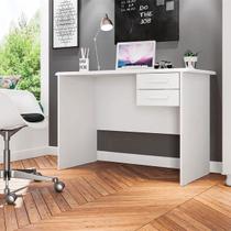 Escrivaninha Mesa Para Quarto 2 Gavetas Estrutura MDF Home Office