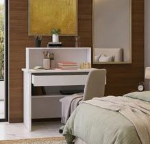 Escrivaninha Moderna Ideal Para Quarto E Escritório Branco Escrivaninha Moderna Ideal Para Quarto E Escritório Branco