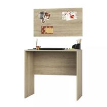 Escrivaninha Multiuso Compacta com Painel 80cm Prime Luciane Móveis Escrivaninha Multiuso Compacta com Painel 80cm Prime Luciane Móveis
