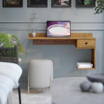 Escrivaninha Notebook Suspensa 1 Gaveta Freijó - JM Casa dos Móveis Escrivaninha Notebook Suspensa 1 Gaveta Freijó - JM Casa dos Móveis