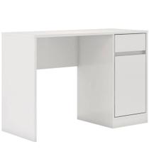 Escrivaninha Office 1 Gaveta 1 Porta Luna Branco Escrivaninha Office 1 Gaveta 1 Porta Luna Branco