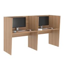 Escrivaninha Office 2 Lugares Letonia Montana Escrivaninha Office 2 Lugares Letonia Montana