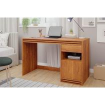 Escrivaninha p/ Escritório Mila c/ 1 Porta e 1 Gaveta Cinamomo - Permóbili