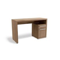 Escrivaninha p/ Escritório S970 c/ 1 Porta e 1 Gaveta Nogal - Kappesberg Escrivaninha p/ Escritório S970 c/ 1 Porta e 1 Gaveta Nogal - Kappesberg