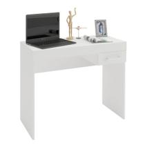 Escrivaninha p/ Notebook Cooler Branco com 1 Gaveta - Artely