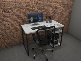 Escrivaninha Para Computador Estilo Industrial 1,36m(MDF)