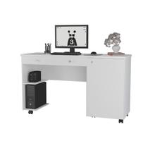 Escrivaninha Para Computador Uma Porta e Duas Gavetas Ariel - Móveis Primus