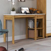 Escrivaninha para Escritório Mesa de Estudos 1 Gaveta 100% Mdf Hugo Espresso Móveis Escrivaninha para Escritório Mesa de Estudos 1 Gaveta 100% Mdf Hugo Espresso Móveis