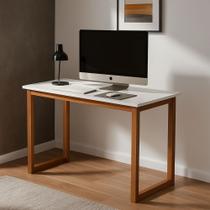 Escrivaninha para Notebook Estudo Quarto Home Office Pés Madeira