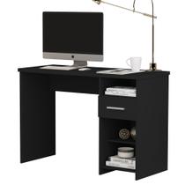 Escrivaninha Para PC Duna Wood Giga Móveis- Preto / Black