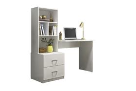 Escrivaninha para Quarto Cristal Branco Peternella 600