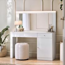 Escrivaninha Penteadeira com LED Nina Escrivaninha Penteadeira com LED Nina