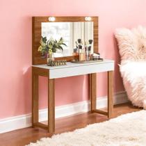 Escrivaninha Penteadeira Giulia Cinamomo Branco Escrivaninha Penteadeira Giulia Cinamomo Branco