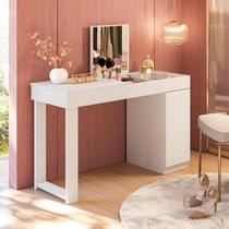 Escrivaninha Penteadeira Love Branco Fosco