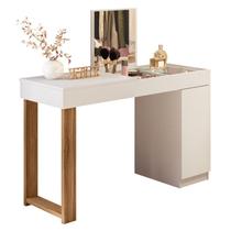 Escrivaninha Penteadeira Marih 121 cm Branco Cinamomo Mell MBL