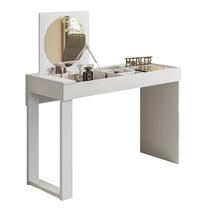 Escrivaninha Penteadeira Play Espelho Basculante e Vidro
