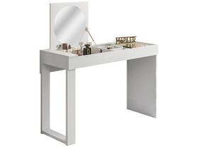 Escrivaninha Penteadeira Play Espelho Basculante e Vidro