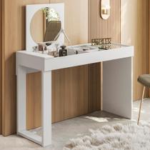 Escrivaninha Penteadeira Reppy 112 Cm Branco Mbl Branco Escrivaninha Penteadeira Reppy 112 Cm Branco Mbl Branco