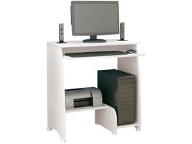 Escrivaninha/ rack para computador pixel com prateleira - artely