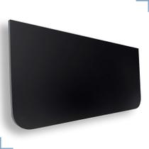 Escrivaninha Retrátil Dobrável 80x30 Preta de Parede para Cozinha Suspensa MDF Compacta Escrivaninha Retrátil Dobrável 80x30 Preta de Parede para Cozinha Suspensa MDF Compacta