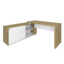 Escrivaninha Smart 1 PT Olmo e Branca