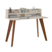 Escrivaninha Sofia Off White/Cedro Artely