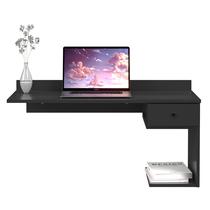 Escrivaninha Suspensa para quarto e escritorio Com Gaveta Para notbook 90CM