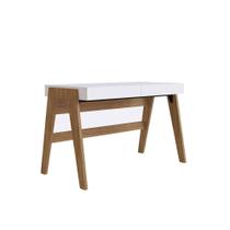 Escrivaninha Trend Com 2 Gavetas Hanover E Off White Escrivaninha Trend Com 2 Gavetas Hanover E Off White