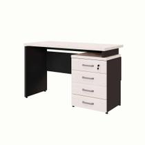 Escrivaninha Yaris 4 GV Carvalho Berlin e Preta 120 cm Escrivaninha Yaris 4 GV Carvalho Berlin e Preta 120 cm