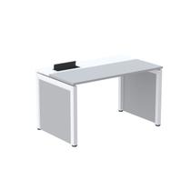 Escrivaninhas Mesa Escritório Pscpp160 160cm Industrial Cinza E Branco Escrivaninhas Mesa Escritório Pscpp160 160cm Industrial Cinza E Branco