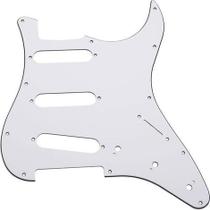 Escudo Branco Sólido para Guitarra Stratocaster PGST10W