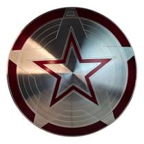 Escudo Colecionável De Parede O Guardião Vermelho Em Metal