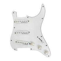 Escudo Condor Branco p/ Guitarra c/ Captador Branco SSS