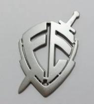 Escudo da fe evocrome cinza 7,5 x 5,3 Escudo da fe evocrome cinza 7,5 x 5,3