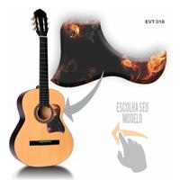 Escudo De Violão Personalizado Resinado Relevo Evt018