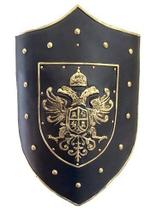 Escudo Decorativo de Parede Medieval - Àguia Bicéfala 226