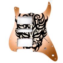 Escudo Guitarra Am Strat HSH Máscara Tribal Spirit 120-MT Escudo Guitarra Am Strat HSH Máscara Tribal Spirit 120-MT