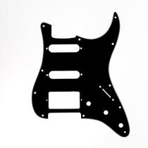 Escudo Para Guitarra Am Strat HSS Preto 3P Spirit 110-BK Escudo Para Guitarra Am Strat HSS Preto 3P Spirit 110-BK