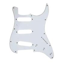 Escudo para Guitarra Strato 3 Single Branco PHX