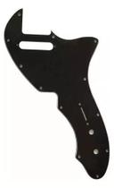 Escudo para Guitarra Telecaster Thinline Preto 3ply Escudo para Guitarra Telecaster Thinline Preto 3ply